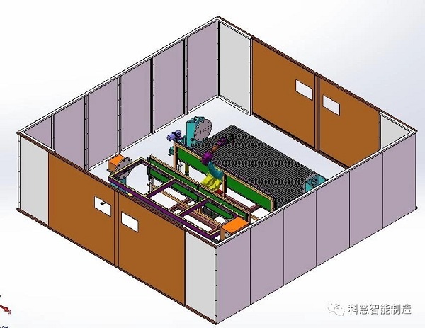 18新利LUCK智能造作精品案例全解析：造冷设备焊接自动化工作站